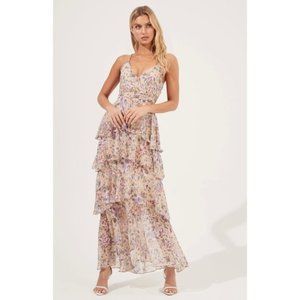 ASTR The Label Multi Ruffle Dress